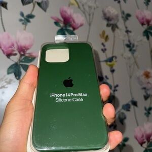 Apple iPhone 14 Pro Max Silicone Case - Forest Green